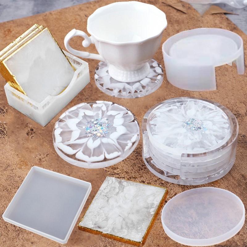 Serving Tray Mold - SNASAN Molde de silicona para posavasos