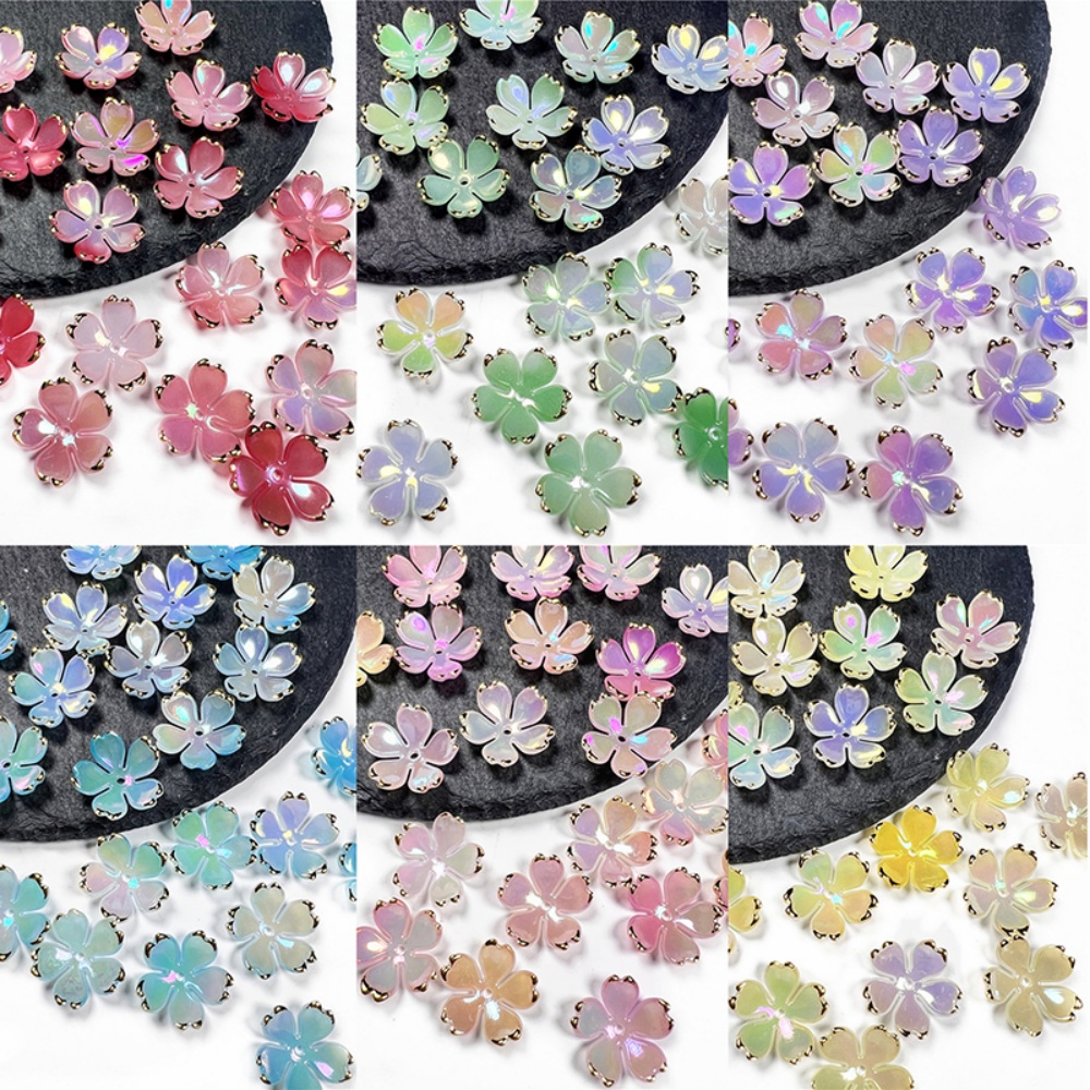 Flower Preservation Resin - Lote de 50 Piezas de Cuentas