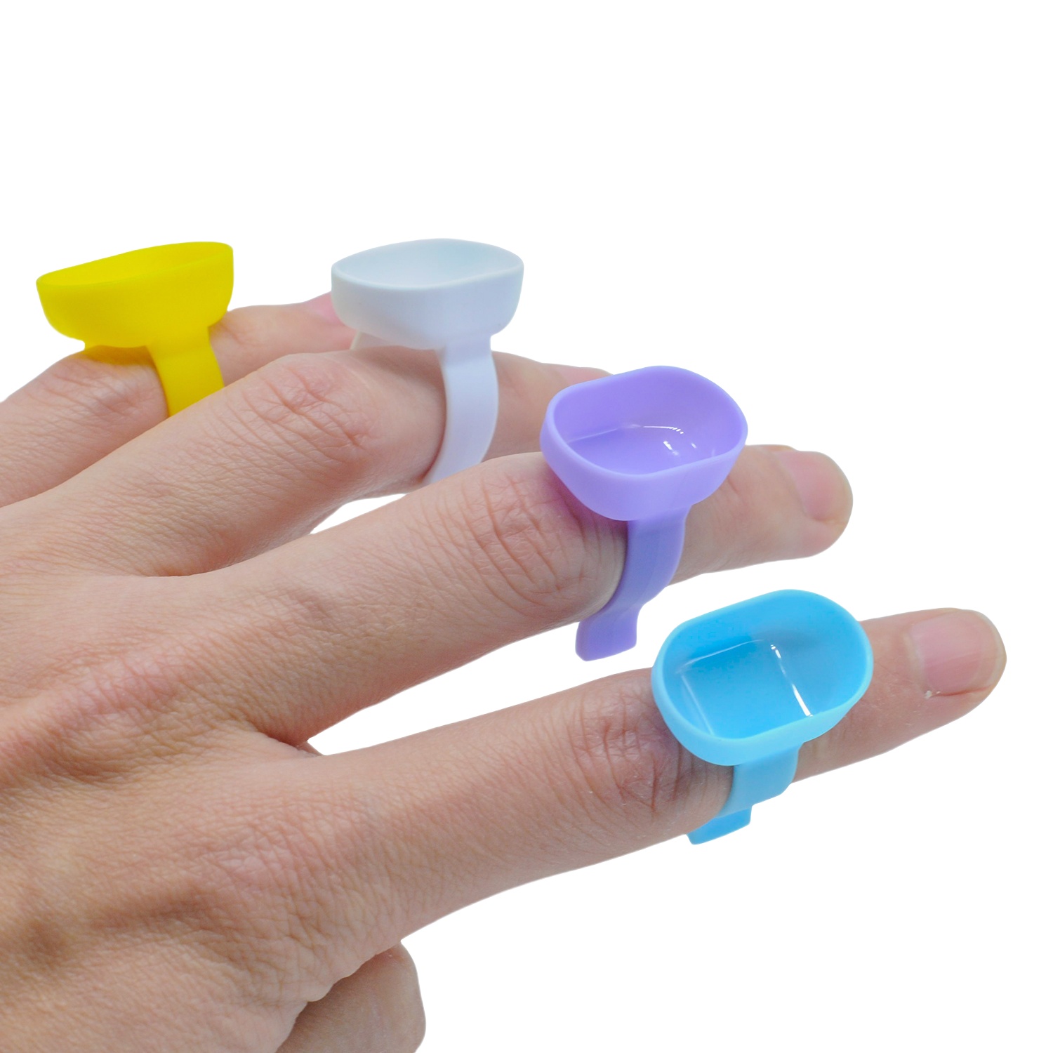 Mixing Cup Silicone - 100 Uds. Anillo para mezclar Dental,