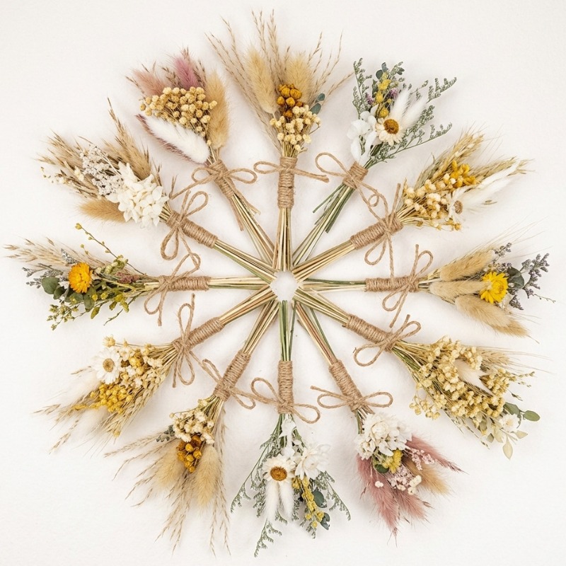 Dried Flower Bulk - Mini Ramo de Flores Secas Naturales