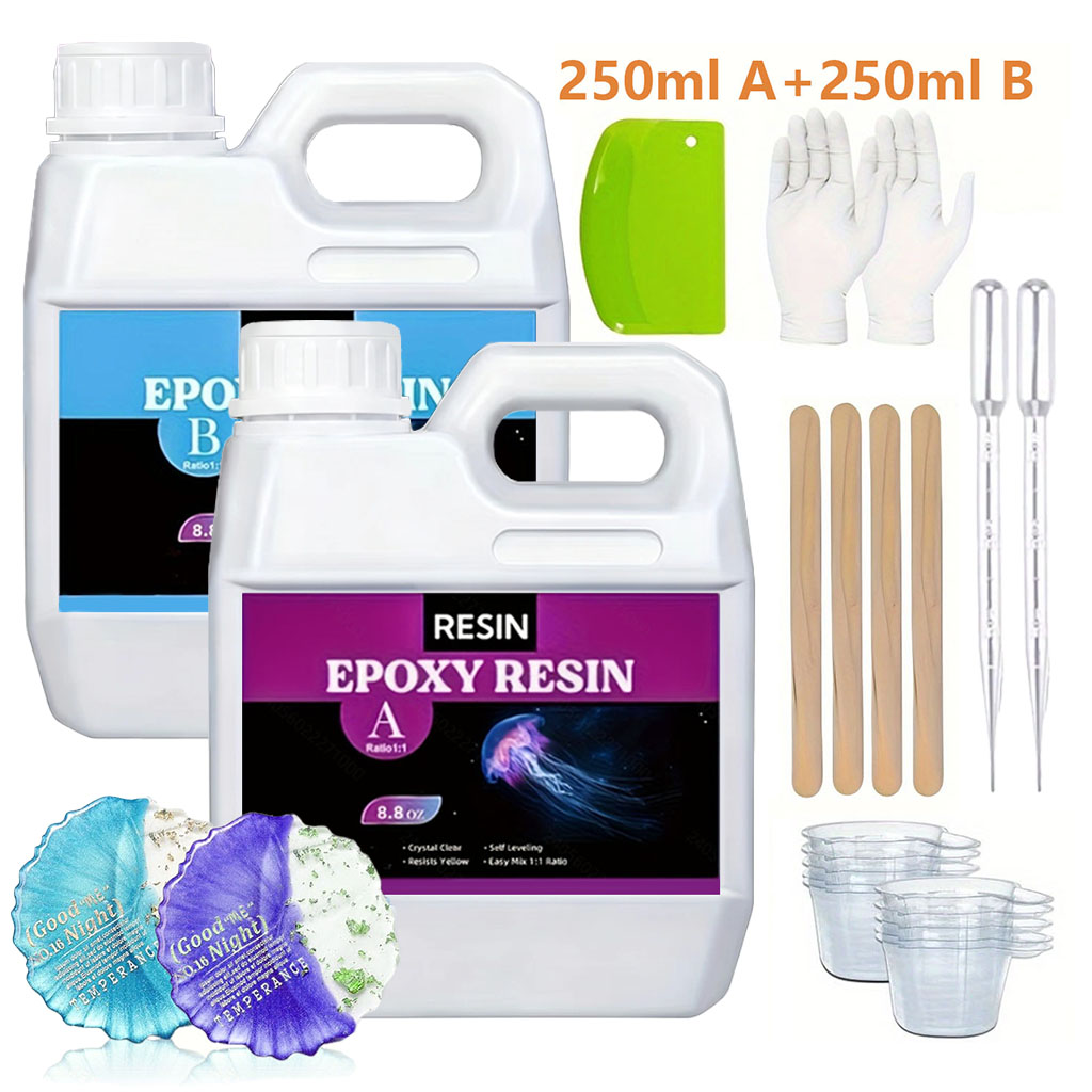 Kit de Resina Epoxi Transparen - Resin Jewelry Kit reseña y precio
