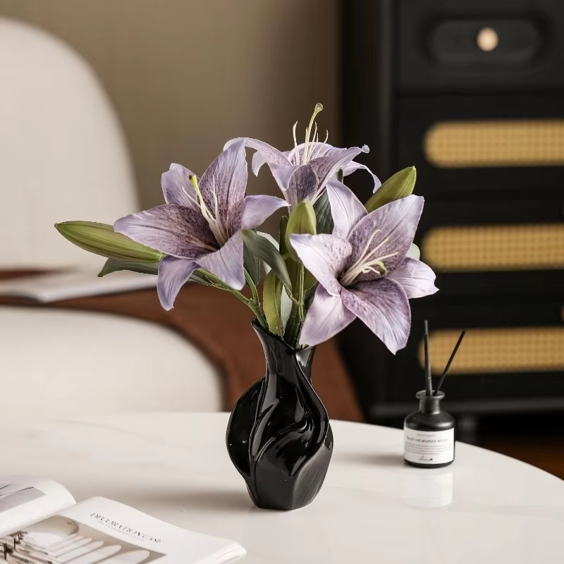 Florero de cerámica nórdico, h - Dried Flower Bulk reseña y precio