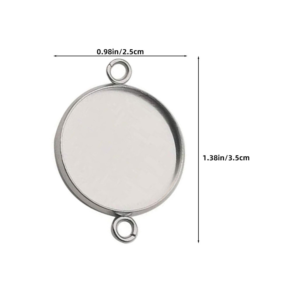 20 piezas de bases para joyerí - Bezels Set Pendant reseña y precio