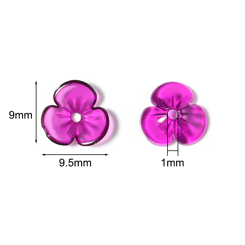 20 unids/lote de cuentas de pé - Flower Preservation Resin reseña y precio