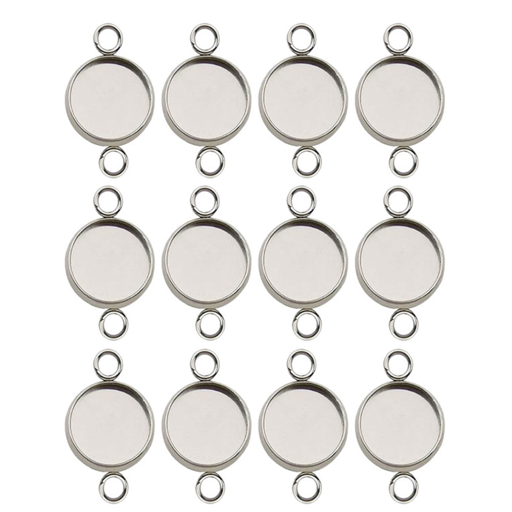 20 piezas de bandejas redondas - Bezels Set Pendant reseña y precio