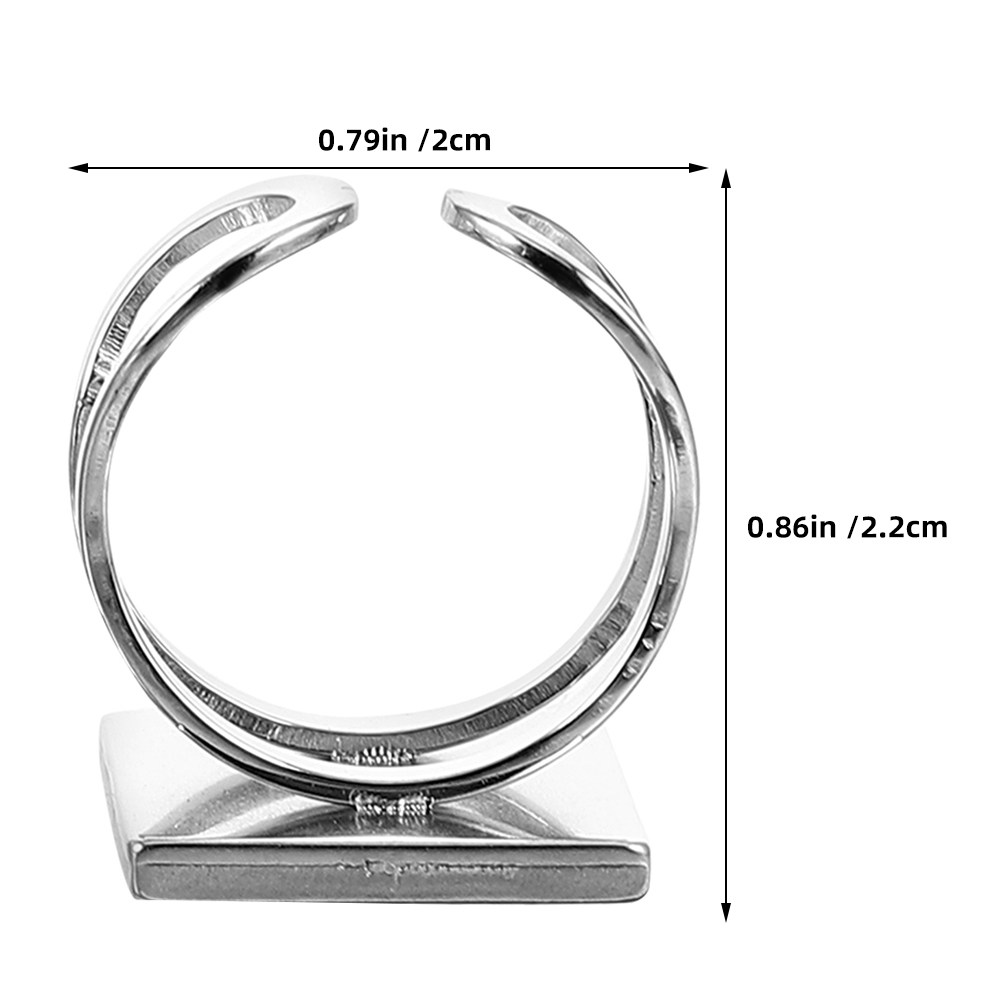 4 piezas de base de anillo con - Resin Crafts Diy reseña y precio
