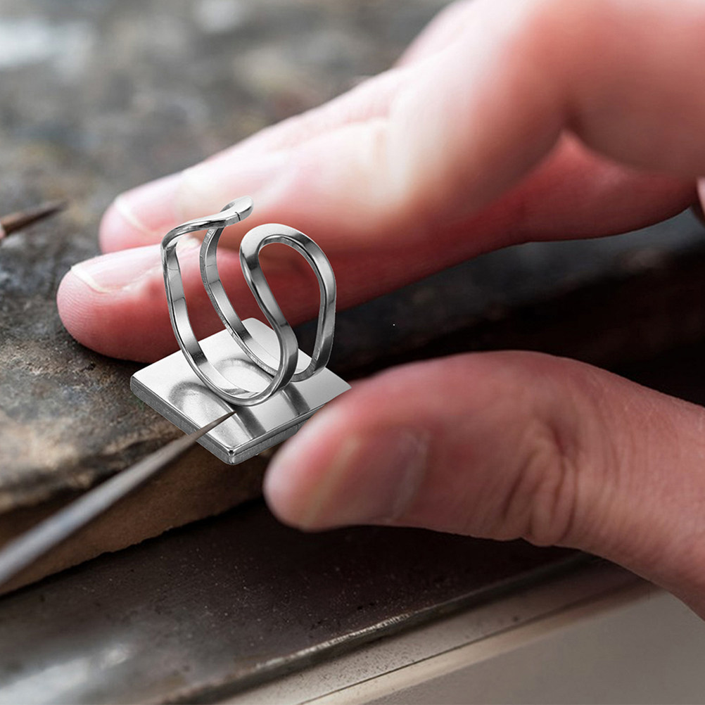4 piezas de base de anillo con - Resin Crafts Diy reseña y precio
